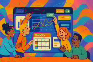 A vibrant and dynamic digital illustration depicting a diverse group of scientists and engineers collaborating, surrounded by glowing energy streams and symbols of innovation and growth like plants and crystals, conveying a sense of shared purpose and optimism.