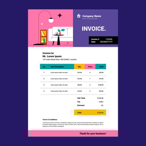 Responsive branded HubSpot quote layout showing pricing table and deliverables – SmartQuote template
